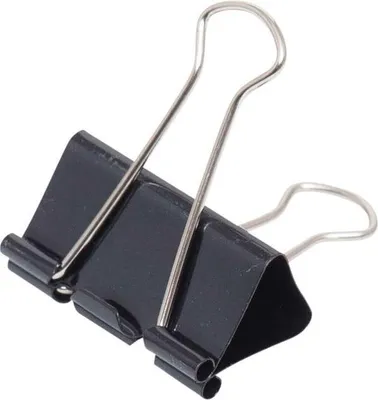 Produktbild von MAUL Foldback-Klemmer Federstahl Metall 12 Stück 40 mm schwarz