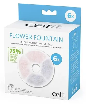 Produktbild von Catit Dreifach-filter 6 Einheiten Weiß Weiß One Size