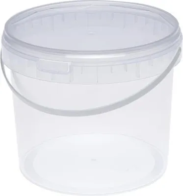 Immagine prodotto di Secchio Per Alimenti In Plastica Con Coperchio 3,3 L