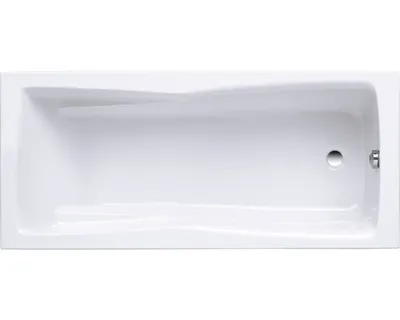Produktbild von OTTOFOND Badewanne Lusaka 75 x 170 cm weiß glänzend glatt 861101