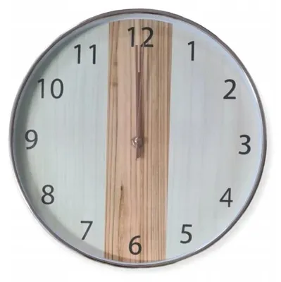 Produktbild von Foxter 1228 Wanduhr 30 cm, Holzdekor