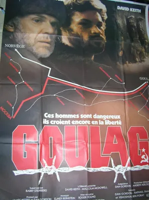 Zdjęcie produktu dla Gulag – 1985 – Malcolm McDowell, Brian Pettifer – 116 x 156 cm – Oryginalny plakat filmowy
