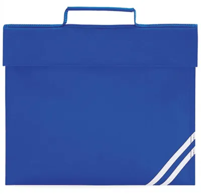Produktbild von Quadra QD456 | Classic Book Bag / 36 x 30 cm - Farbe: Bright Royal - Größe: 36 x 30 cm