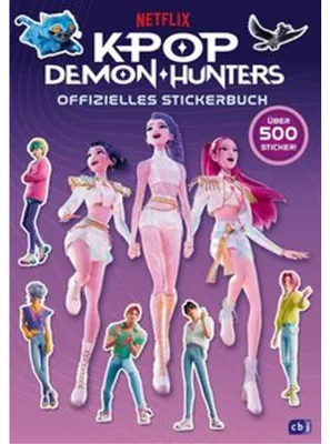 Zdjęcie produktu dla KPop Demon Hunters - Offizielles Stickerbuch
