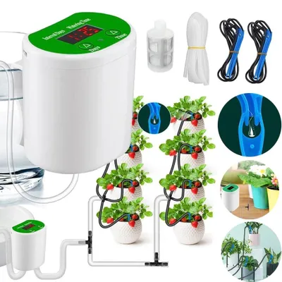 Produktbild von Automatisches Bewässerungssystem Pflanzenbewässerung Wasserspender mit Timer DE