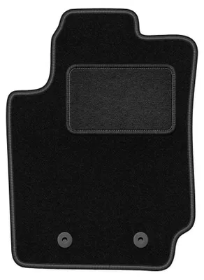 Produktbild von Fahrermatte Velours für Ford Ranger 2012-2019 (Pickup) – 1-tlg, Schwarz, passgenau – Wielganizator LUX