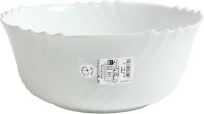 Image de Saladier bormioli rocco ebro blanc verre 23 cm
