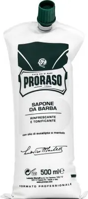 Produktbild von Proraso Professional Shaving Soap Eucalyptus-Menthol 500ml