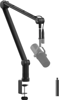 Produktbild von IXTECH Mikrofonarm Verstellbarer 360° Ständer Edelstahl für Podcast Gaming