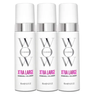 Immagine prodotto di Colour Wow Xtra Large Bombshell Mousse Volumizzante per capelli, 3x 195ml