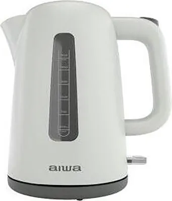 Imagen del producto de Aiwa AKT-2000, 1,7 litros, 2200 W, Blanco, Plástico, Protección contra sobrecalentamiento, Inalámbrico
