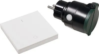 Produktbild von Funk-Schalter Set McPower Comfort Steckdose + Schalter max. 2300W