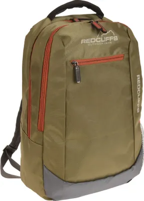 Image de Sac à dos de randonnée Redcliffs-Outdoors, polyester, 45 x 30 x 14 cm, 19 l, kaki