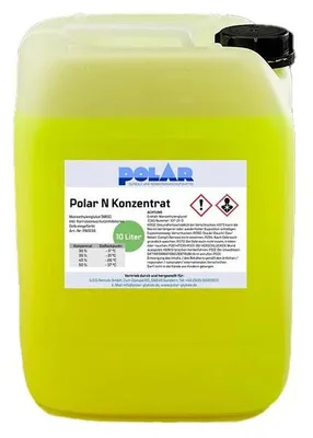 Produktbild von Polar N-MEG Glykol Frostschutzmittel, Monoethylenglykol 100% Konzentrat 10 Liter