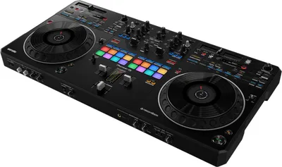 Zdjęcie produktu dla Pioneer DDJ-REV5, USB Type-C, XLR/6.35 mm, 3.5 mm/6.35 mm, Prąd przemienny, 736 mm, 377,2 mm