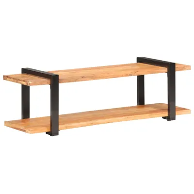 Zdjęcie produktu dla Szafka pod TV, 130 x 40 x 40 cm, lite drewno akacjowe