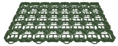 Productafbeelding van RKP6 Groene Rastegels Grasdallen 57x38x4 cm – Waterdoorlatend, Hoge Belastbaarheid en Eenvoudige Installatie