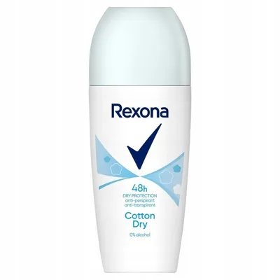 Zdjęcie produktu dla Rexona Dezodorant Roll-On dla Kobiet Bawełna Dry 50 ml
