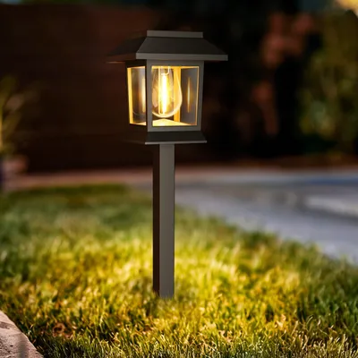 Productafbeelding van Zonnelampen voor buiten, IP65 waterdicht, 3000 K warmwit licht, vintage tuinverlichting