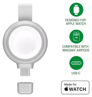 Obrázek produktu pro 4smarts QI2, Vnitřní, USB, Bezdrátové nabíjení, Stříbrná