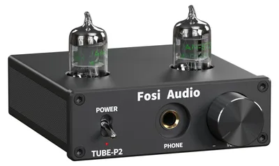 Produktbild von Kopfhörerverstärker, Vorverstärker mit Röhrentechnologie, Mini-HiFi-Stereo-Audioanlage
