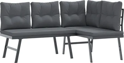 Produktbild von VidaXL 4008105, Anthrazit, Stahl, 110 kg, Erwachsene & Kinder, 1730 mm, 1180 mm