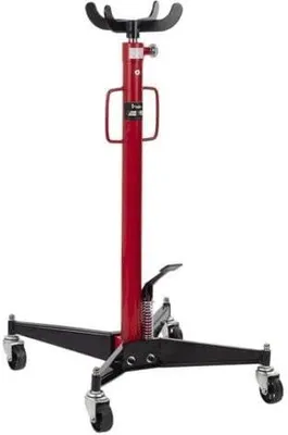 Image de Cric hydraulique de 500 kg – Cric de levage pour boîtes de vitesses, adapté aux ateliers. Cric de fosse pour véhicules, idéal pour les ateliers automobiles