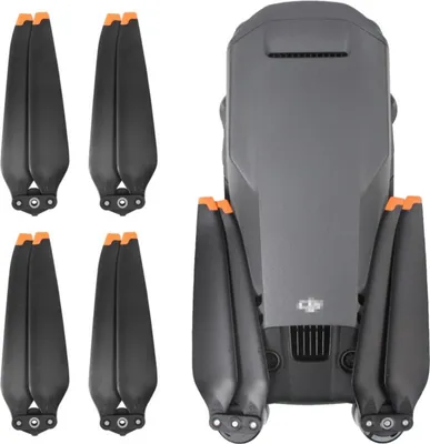 Produktbild von DJI MAVIC 3 / Pro / Classic 9453F GERÄUSCHARME ORANGE PROPELLER 4 STÜCK