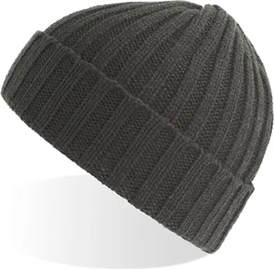 Immagine prodotto di Atlantis SHORE | Shore Beanie, cappello da pescatore in stile vintage - Colore: Grigio scuro - Taglia: Unica
