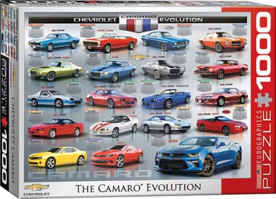 Produktbild von 1000 Teile Puzzle - Puzzle - Chevrolet Camaro Evolution + Puzzle Zubehör