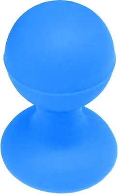 Produktbild von Handyhalter mit rundem Kopf - Blau für Ihr Smartphone KP29763