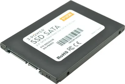 Produktbild von 2-Power SSD2043B, 512 GB, 2.5", 6 Gbit/s