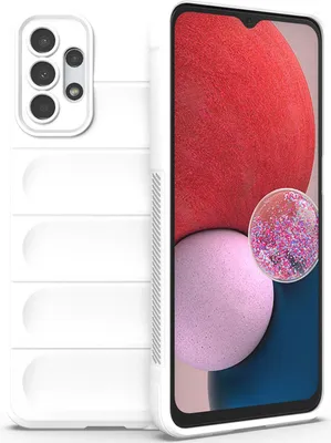 Produktbild von Galaxy A13 Hülle, Weich TPU Silikon Stossfest Anti-rutsch Schutzhülle für Samsung Galaxy A13 5G/4G Weiß