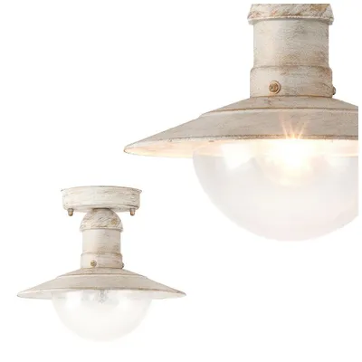 Produktbild von Rabalux 8739 Außendeckenleuchte Oslo, E27, weiß, rund, ø240mm