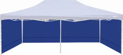 Produktbild von Aga Seitenwand zum Verkaufsstand 3x6m Blau