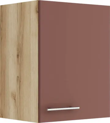Produktbild von Optifit Hängeschrank Bari407 BxTxH 45 x 34,6 x 57,6 cm rostrot matt zerlegt Anschlag reversibel KUBA O456-9+