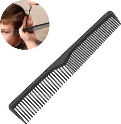 Produktbild von Haarkamm Kamm Set, Friseur Präzisionskamm, Normale Zahnkamm und Doppelzahnkamm, Professioneller HairComb