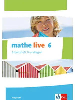 Immagine prodotto di mathe live. Arbeitsheft Grundlagen mit Lösungsheft 6. Schuljahr. Ausgabe W