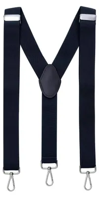 Imagen del producto de Tirantes hombre - Mosquetón robusto - 3,5 cm de ancho - Ajuste sin escalones - Hasta 195 cm