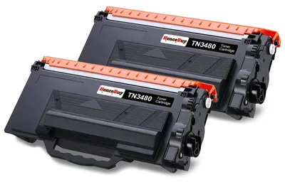 Toner Schwarz TN3480 TN3430 für Brother, 2er-Pack