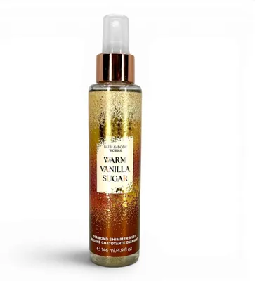 Obrázok produktu pre Bath & Body Works Trblietavá telová vôňa WARM VANILLA SUGAR 146 ml