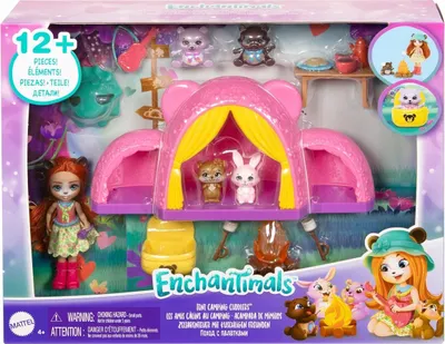 Produktbild von Enchantimals HTW71, Tier, 4 Jahr(e), Mehrfarbig, Stoff, Kunststoff