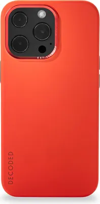 Produktbild von Decoded Silicone Backcover iPhone 13 Pro Max Brick Red