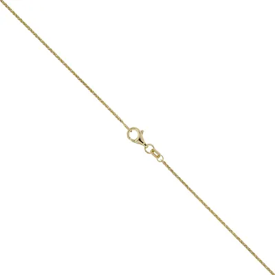 Produktbild von V Halskette Gold 333 Zopfkette