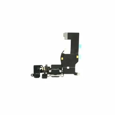 Produktbild von Ladebuchse für iPhone 5 Schwarz Dock Connector Flex Ersatz