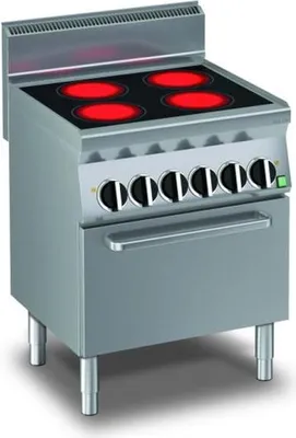 Produktbild von KBS Glaskeramikherd Mit Statischer Hitze Anschlussfertig 400V 70x65x85 mm
