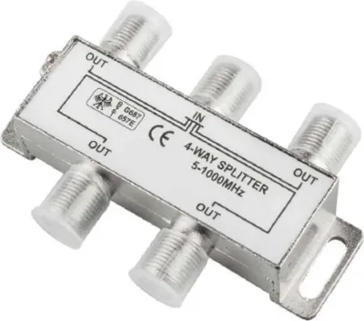 Immagine prodotto di Distributore Onlex Hz a 4 vie 5-1000 M Argento Argento Taglia unica