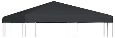 Productafbeelding van Overkapping voor een gazebo, duurzaam materiaal, weerbestendig, grijs