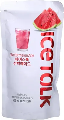 Obrázek produktu pro Ice Talk Melounová čajová specialita s příchutí vodního melounu 230ml