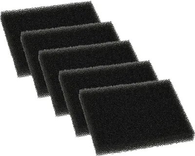Produktbild von vhbw 5x Staubsaugerfilter Ersatz für Makita 424838-3 Filter für Staubsauger - Schaumstofffilter Schwarz
